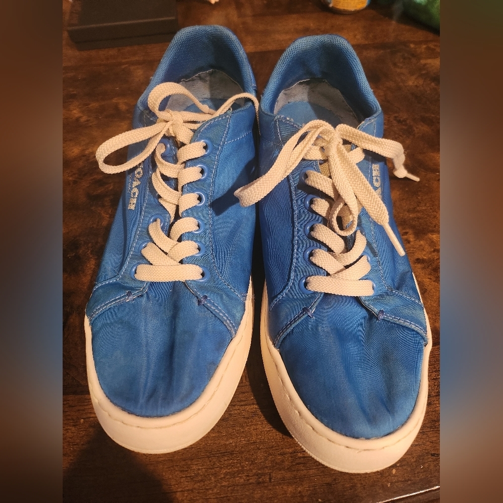 Coach Clip Nylon Low Top sneakers size 8.5